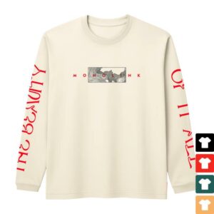 Monolink Merch Store The Beauty Of It All Long Sleeves Off-White