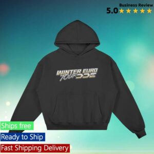 Dde Merch Garage Store Winter Euro Tour Hoodie