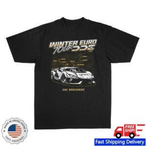 Dde Merch Garage Store Winter Euro Tour Tee