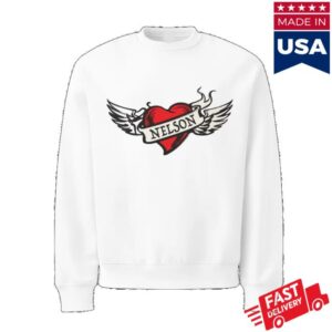 Nelson Neumann Merch Store I Heart Nelson V1 Oversized Heavyweight Sweatshirt