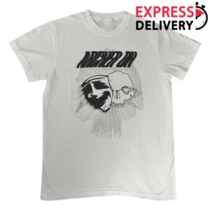 Archer Oh Merch Store White Skull & Mask Tee