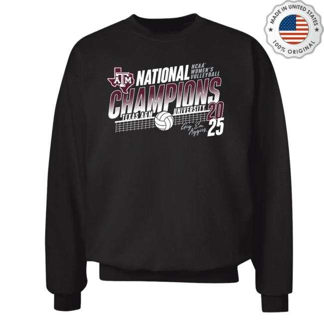 The Warehouse At Merch Store 2025 Volleyball National Champions Crew Black The Warehouse At Merch Store 2025 Volleyball National Champions Crew Black