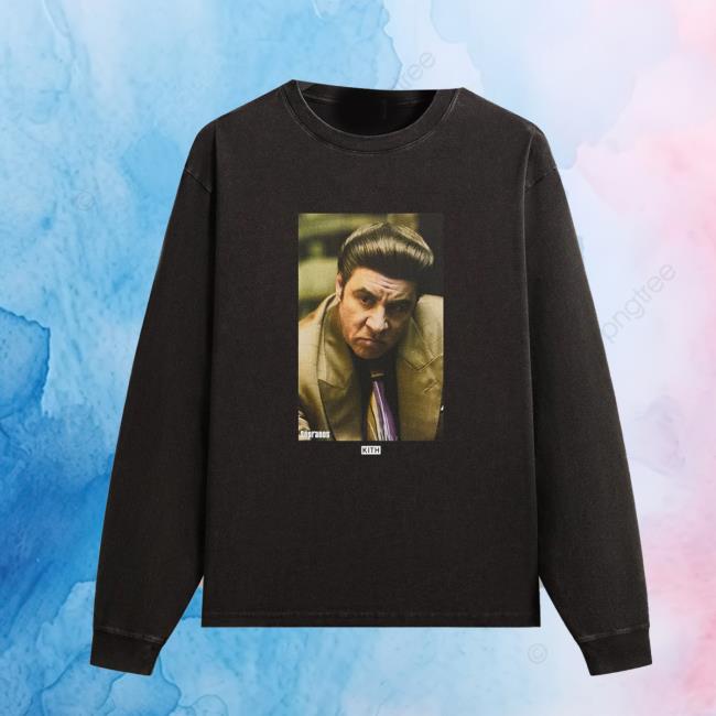 Kith Merch Store Kith For The Sopranos Silvio Vintage Long Sleeve Tee