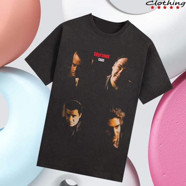 Kith Merch Store Kith For The Sopranos Characters Vignette Vintage Tee
