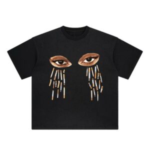 Sadboimusic Merch Store Cig Tears Tee Black