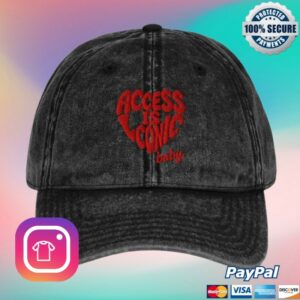 Thanks Icon Store Merch Access Is Iconic Baby Embroidered Dad Hat