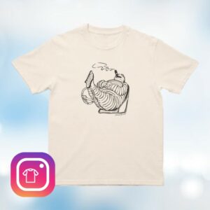 Period Correct Store Merch Tyred Tee White