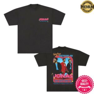 Jonas Brothers Merch Greetings From Your Hometown Baltimore Md Tee