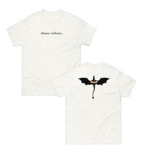 Rebecca Yarros Merch Store Relic Choose Violence Unisex Classic Tee