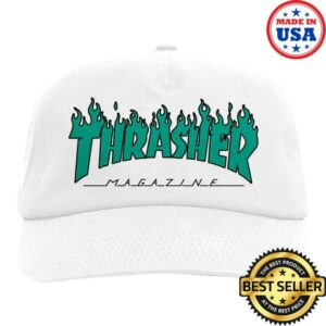 Bloody Sunday Merch Store Thrasher Hat White