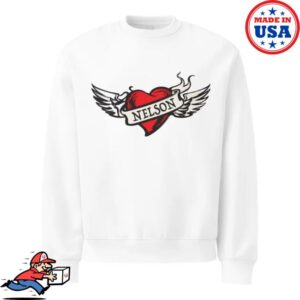 Nelson Neumann Merch Store Nelson Logo V3 Oversized Heavyweight Sweatshirt