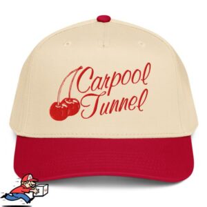 Carpool Tunnel Merch Store Embroidered Cherry Hat