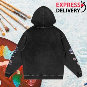 Bronx Native Shop Store Merch Rooted In Bxny Snow Washed Loose Cotton Hoodie