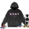 kenny bronx native shop store merch rooted in bxny snow washed loose cotton hoodie