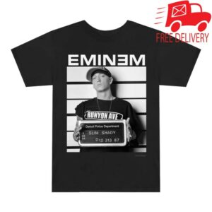 Hot Topic Merch Shop Eminem Anger Slim Shady Mugshot T-Shirt
