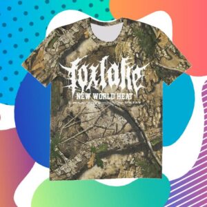 Fox Lake Merch Store Camo Freestyle Tee