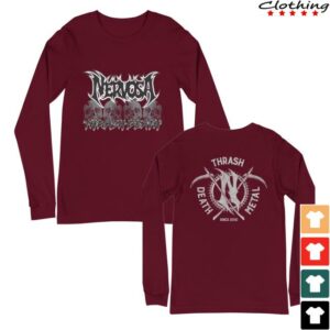 Nervosa Europe Merch Store Nervosa Unisex Long Sleeve Tee