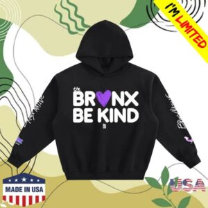 Bronx Native Merch Store The Bronx Be Kind Fleece Boxy Hoodie