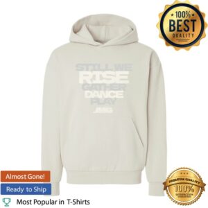 Winter Jazz Fest Store Merch Still We Rise Hoodie Off White  2026 Artist Lineup On Back