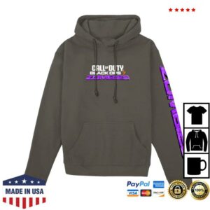 Call Of Duty Merch Store Call Of Duty Black Ops 7 Zombies Grey Pullover Hoodie