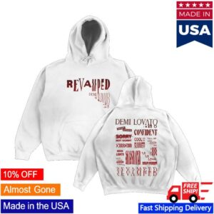 Demi Lovato Merch Store Revamped Tracklist Hoodie