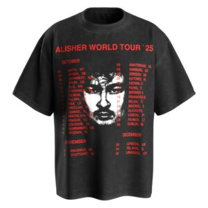 Morgenshtern Store Merch Alisher World Tour T-Shirt
