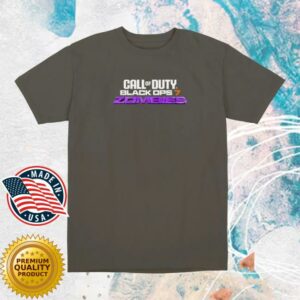 Call Of Duty Merch Store Call Of Duty Black Ops 7 Zombies Grey T-Shirt