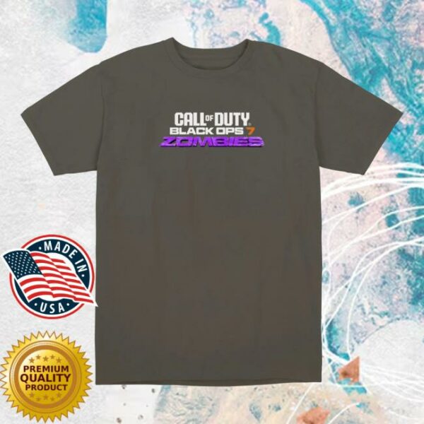 Call Of Duty Merch Store Call Of Duty Black Ops 7 Zombies Grey T-Shirt ...