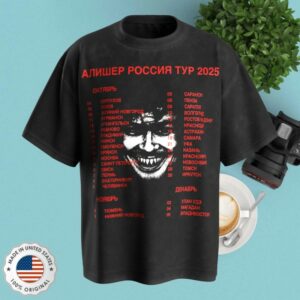 Morgenshtern Store Merch Алишер Россия Тур Футболка Shirt