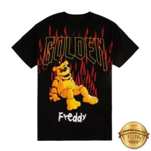 Hot Topic Shop Merch Five Nights At Freddy’s Golden Freddy T-Shirt