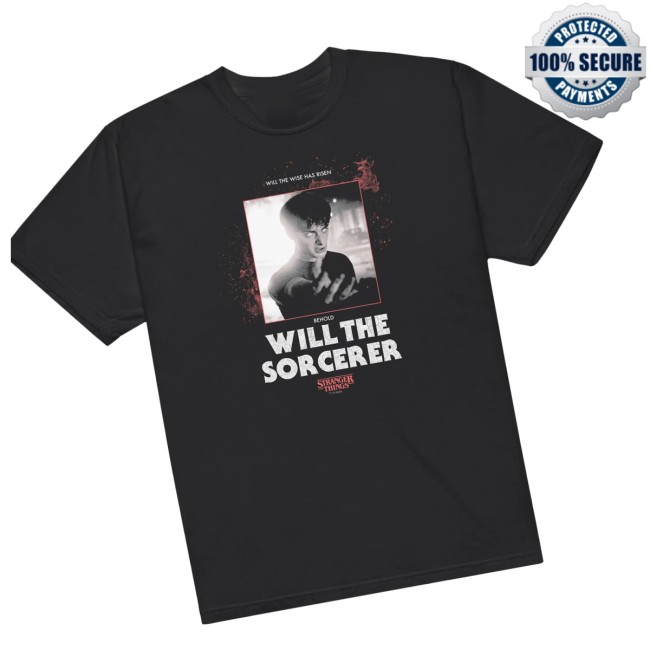 Netflix Store Merch Stranger Things T-Shirt Will The Sorcerer Comfort Colors Netflix Store Merch Stranger Things T-Shirt Will The Sorcerer Comfort Colors