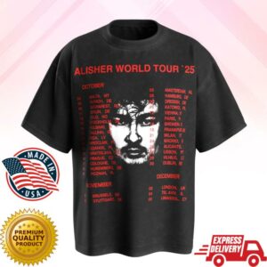 Morgenshtern Merch Store Alisher World Tour T-Shirt
