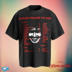 Morgenshtern Merch Store Алишер Россия Тур Футболка