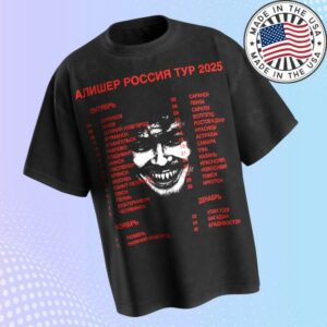 Morgenshtern Merch Store Алишер Россия Тур Футболка