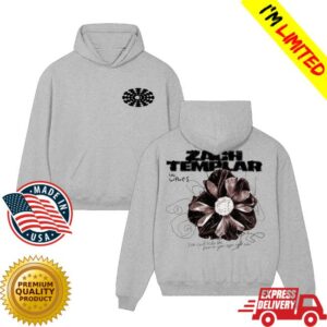 Zach Templar Merch Store Grey Hoodie