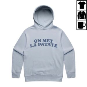 Averagerob Store Merch Chill Hoodie Light Blue