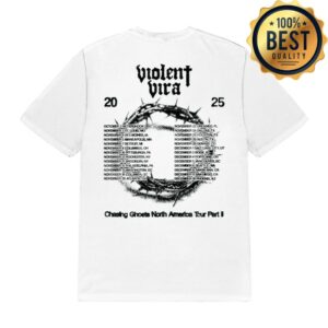 Violent Vira Store Merch Fall 2025 Tour T-Shirt