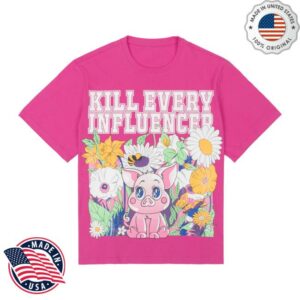 Meatcanyon Merch Store Influencers Pink T-Shirt