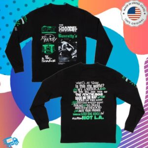 Orchard Shop Merch Orchard X Radio Silence X Jj Gonson Venues Longsleeve Tee Black