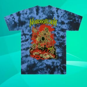 Nekrogoblikon Merch Store Mecha Goblin Tie Dye Tee