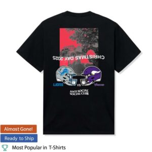 Antisocialsocialclub Merch Store Nfl Xmas Lvv Tee