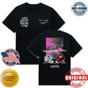 Antisocialsocialclub Merch Store Nfl Xmas Cvc Tee