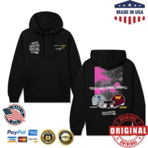 Antisocialsocialclub Merch Store Nfl Xmas Cvc Hoodie