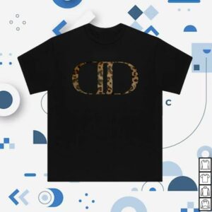 Lil Tecca Merch Store Dopamine Logo Tee Black Leopard