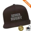 kenny Iowa Rugby Foundation Store Merch Flat Bill Hatpsd w