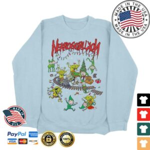 Nekrogoblikon Merch Store Goblins Vs Elves Crewneck Limited Edition