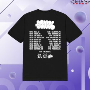 Scowl Official Store Merch Rbs Tour T-Shirt
