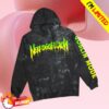 kenny Nekrogoblikon Merch Store Neon Ombre Spring Tour Hoodie Black Washa
