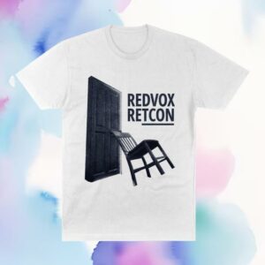 Retroware Merch Store Red Vox Retcon White Tee