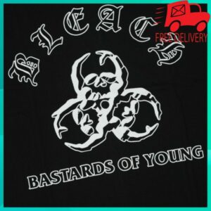 The Bastards Of Young Store Merch Bleach Biohazard Shirt
